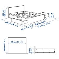 Malm High Bed Frame 4 Storage Boxes White Full Ikea In 2020 High Bed Frame Malm Bed Frame Malm Bed
