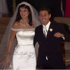 Marc Anthony Boda Danyanara Torres 2002 Bodas De Celebridades Vestido De Novia Unico Lo Prometo