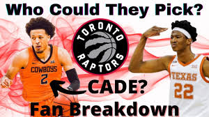 The rockets, cavaliers and raptors round out. Who Should The Toronto Raptors Draft Cade Cunningham Raptors Fan Analyzes 2021 Nba Draft 2 0 Youtube