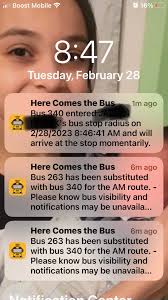 Inconsistent school bus pickup times and delays