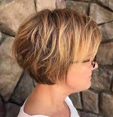60 Most Prominent Hairstyles For Women Over 40 In 2020 Womens Hairstyles Short Textured Bob Bob Hairstyles For Thick