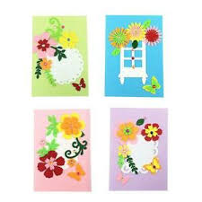 Art and craft ideas for card making. Kids Diy Festival Greeting Card Handmade Gifts Art Craft Kit Making Toys N1 Ebay