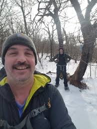 Dylan and I made it back from getting a stuck hunter off Hunt Mountain  Road. Lots of sugar snow drifts with a thick crust up there but the cold  temps today helped