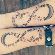 Infinity To The Moon And Back Couple Tattoo Zeig Deine Liebe Mit Einem Tattoo Photo 3 Fotoalbum Mutter Tochter Tattoos Tochter Tattoos Tattoo Ideen