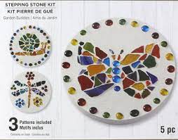 Made With Love Garden Buddies Stepping Stone Kit By Celebrate It Stepping Stone Kits Mosaic Stepping Stone Crafts