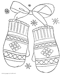 A few boxes of crayons and a variety of coloring and activity pages can help keep kids from getting restless while thanksgiving dinner is cooking. Winter Season Coloring Page Crafts And Worksheets For Preschool Coloring Library