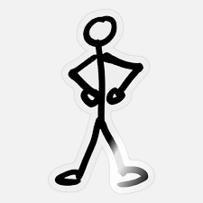 Palestra olympia palestra e corsi fitness. Figura Stilizzata Adesivo Spreadshirt