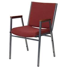 Contemporary Design Multipurpose Stacking Chair With Armrest Comfortable Contoured Cushions Solid Ga Home Office Furniture Office Furniture Contemporary Design