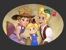 This color key paintings are for a children's animated tv show goldie and bear, disney. Disney Jr S Goldie Bear Justin Runfola