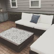 consigned vintage industrial steel and wood skid coffee table moore business forms ☀☀for sale good price☀☀ consigned vintage industrial steel and wood skid coffee table moore business forms ☀☀for sale good price☀☀. How To Make A Diy Outdoor Pallet Tile Coffee Table Diy Outdoor Table Outdoor Coffee Tables Pallet Table Outdoor