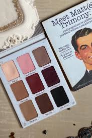 The Balm Meet Matte Eyeshadow Palette Far Paleti Trimony Far Renkler Guzellik