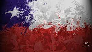 Chilean flag bears the colors of flag of the united states and it has origins in the period of struggles for liberation in 1817. National Flag Chile Flag Art Art Wallpaper