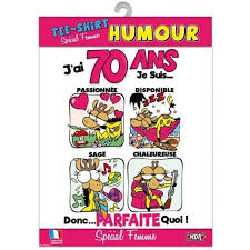T Shirt Anniversaire Femme 70ans X1 Ref Tshs234 Achat Vente T Shirt 2009786037789 Cdiscount Modèles de textes anniversaire pour souhaiter un bon anniversaire. t shirt anniversaire femme 70ans x1 ref tshs234