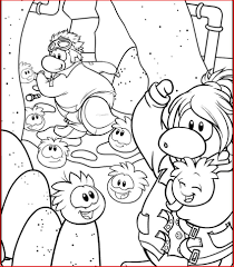 And those featuring the adorable puffles are for any hour of the day. Puffle 1 Coloring Page Free Printable Coloring Pages For Kids