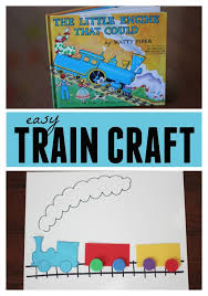 Easy Train Craft For Kids Toddler Approved Train Crafts Art Activities For Toddlers Crafts For Kids