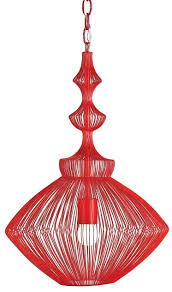 The black wire in the ceiling box may or may not be be a hot traveler wire coming from the lighting circuit breaker on the main panel. Parker Pendant Wire Pendant Light Red Ceiling Asian Pendant Lighting