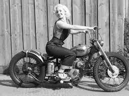 Girls Machines Old Motorcycles Motorcycle Girl Motorcycle