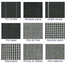 Black And White Fabric Pattern Names 