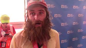 Rob Pope is channeling Forrest Gump and running across the US -- five times!