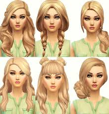 Current Favourite Maxis Match Hair From Left To Right Then Down And Left To Right Again Hair 1 X By Wildspit Hair 2 X By Pastelsims Sims Hair Sims 4 Sims