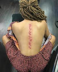 Pinterest Foreveryoung578 Spine Tattoos For Women Spine Tattoos Red Ink Tattoos
