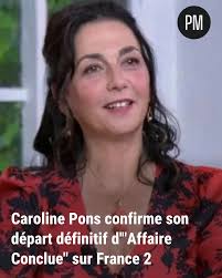 Caroline Pons annonce son départ définitif d'"Affaire Conclue". Les  téléspectateurs remarquent son absence prolongée sur France 2. ➡️  https://l.ozap.com/kYj