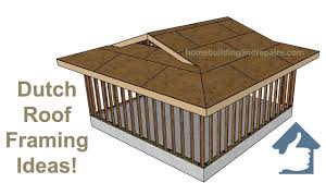 Maybe you would like to learn more about one of these? Dutch Roof Framing Ideas For Two Car Garage Construction Youtube