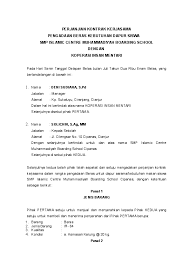 7 Contoh Surat Perjanjian Kerjasama Supplier Perorangan Perusahaan