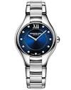Noemia Ladies Quartz Blue Dial Diamonds Watch, 32mm - Store US ...