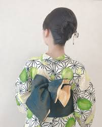 ２０１９ 夏30代からの大人浴衣ヘアアレンジ ボブミディアムロング