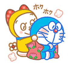 日文 doraemon s new year s gift stickers yabe line貼圖代購 台灣no 1 最便宜高效率的代購網 in 2021 doraemon smurfs anime