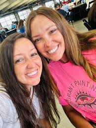 Enjoyed our time at the Sherwin Williams Pro Show💙 Thank you for having  us! Tiffany Waters Grant Tonya Waters Pence