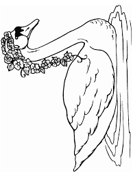 This zebra has taken a break from grazing to look at his surroundings. Swan2 Animals Coloring Pages Coloring Page Book For Kids