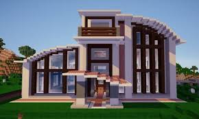 Jasa desain dan bangun rumah. Rumah Modern Minecraft Pocket Edition Home Desaign