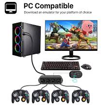 More than many controllers, both before and since its release. Gamecube Controller Adapter For Nintendo Wii U And Pc Usb 4 Ports Connection Tap Converter For Multi Player Games Black Nintendo Wii U Walmart Com Walmart Com