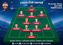 Your browser does not support the video. Pfk Cska Moskva On Twitter Nash Startovyj Sostav Na Cskatottenhem