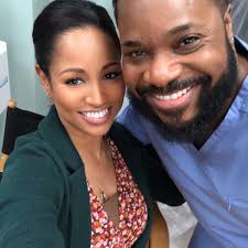 First time running into @malcolmjamalwar since #malcolmandeddie!😳 Glad to  have had the chance to reconnect and work together again