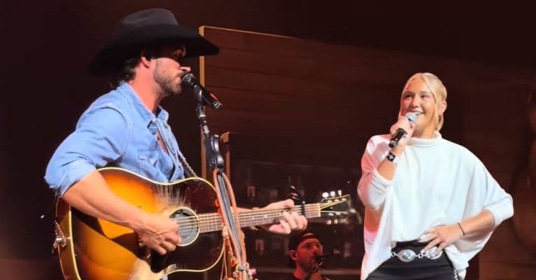 Fan Goes Absolutely Viral After Riley Green Invites Her On Stage For "You  Look Like You Love Me" Duet Not Once But TWICE At Back-To-Back Oklahoma  Shows - Country Chord - Country