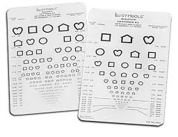 Buy Lea Symbols Translucent Distance Eye Chart In Cheap