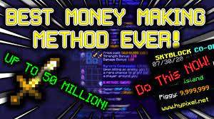 I hope you find this video useful! New The Best Money Making Method In Skyblock Hypixel Skyblock Youtube