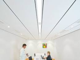 Acoustic Glass Wool Ceiling Tiles Ecophon Focus Lp Ecophon Focus Line By Saint Gobain Ecophon Ceiling Tiles Ceiling Panels Acoustic