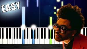 The Weeknd Blinding Lights Easy Piano Tutorial By Plutax In 2020 Piano Tutorial Easy Piano Piano