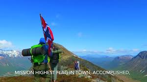 Book at skaidi hotel, repparfjord. Highest Flag In Town Hiking Dravlausnykjen In Sykkylven Westcoast Norway Mountains Fjords Youtube