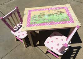 Kids Tables Hand Painted Fairy Table Chair Set Girls Etsy Painting Kids Furniture Hand Painted Furniture Paint Kids Table