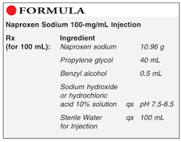 naproxen sodium 100 mg ml injection