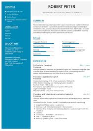 Check spelling or type a new query. Japanese Translator Resume Sample 2021 Writing Tips Resumekraft