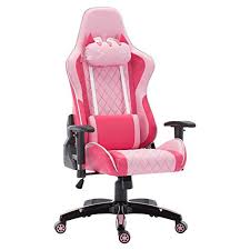 You can pick from a variety of brands such. Racing Style Leather Gaming Chair Breathable Ergonomic Office Computer Chair With Lumbar Support And Cat Shape Headrest Pink And White Buy Online In Papua New Guinea At Papua Desertcart Com Productid 70791230
