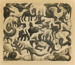 Mosaic II by M. C. Escher, 1957 | Print | Artsper (646212)