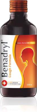Benadryl Cough Formula Cough Medicine Benadryl India