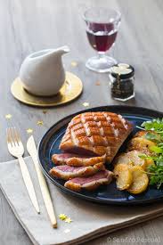 Magret De Canard Sauce Perigueux Aux Pommes Fondantes Recette Magret De Canard Plat Sans Viande Recettes De Cuisine